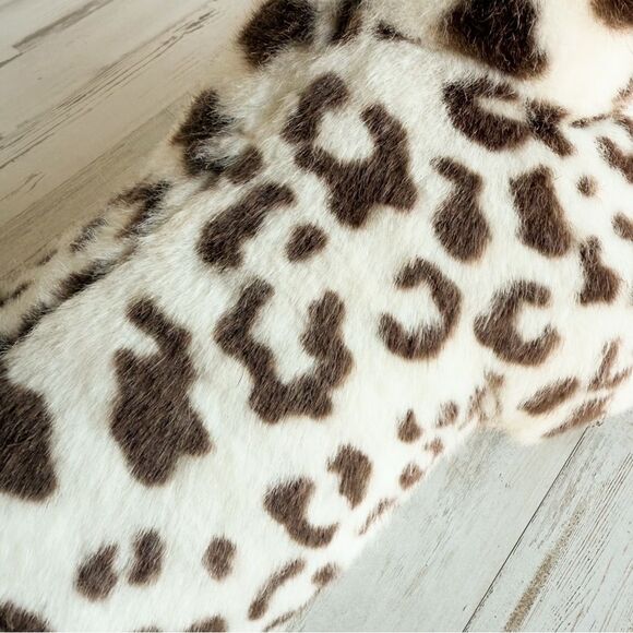 Vintage Plush Snow Leopard Geoffrey 1988 Korea 28” Stuffed Animal Big Toys R Us - Picture 11 of 16